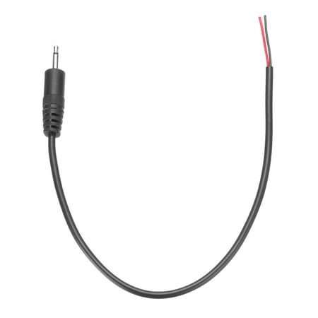 2.5mm Male Jack to Bare Wire Open End Replacement TRS 2 Pole Cable for Earphone Headphone Cable Repair 0.25m