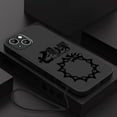 thumbnail image 4 of Funda de teléfono con logotipo de The Seven Deadly Sins para Apple, iPhone 15, 14, 13, 12, 11 Pro Max Plus, 8, 7, SE, funda líquida con Capa de cuerda izquierda, 4 of 5