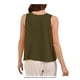 thumbnail image 2 of Blusa George para Mujer, Blusa Básica Cuello Redondo sin Manga Olivo Talla CH, 2 of 4