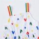 thumbnail image 5 of Vestido de verano con tirantes y arcoíris para niñas pequeñas, 5 of 8