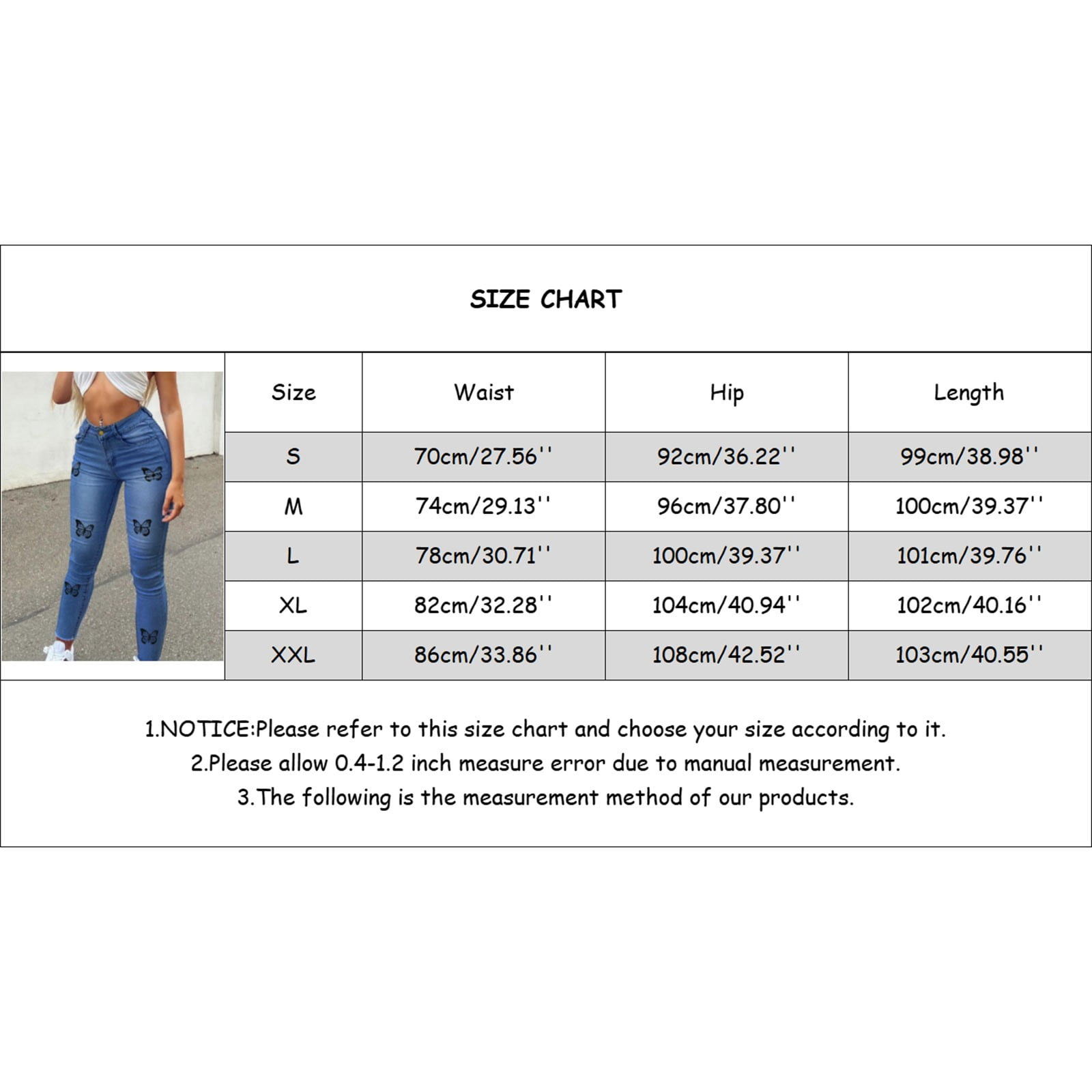 Aayomet Size 9 Pants Trendy Clothes Women Bell Bottom Jeans High Street  Baby Blue Plus Size Flared Jeans,Dark Blue XL - Walmart.com