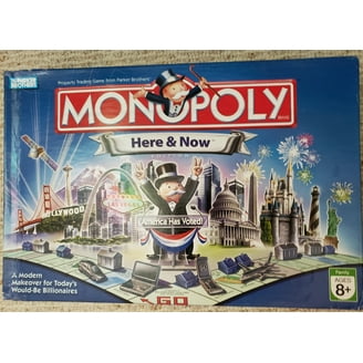 Monopoly Here and Now World Edition Board Game by Hasbro - Walmart.com