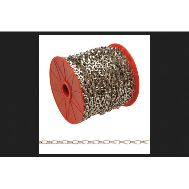 Campbell Chain Hobby And Craft Sash Chain 2 Trade Size Chrome 164