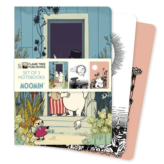 Standard Notebook Collection Moomin Set of 3 Standard Notebooks, (Hardcover)