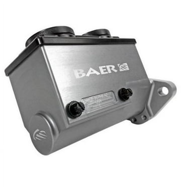 Baer Brakes 6801238LP 1 in. Remaster Brake Master Cylinder, Gray Anodized