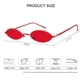 thumbnail image 5 of Gafas de Sol MEETSUN Retro Ovaladas Pequeñas de Metal Rojo de los 90, 5 of 6