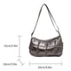 thumbnail image 3 of Bolsos cruzados Ndcxsfigh bolso informal acolchado para axilas elegante gris, 3 of 6