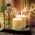 thumbnail image 2 of Silicone Candle Mold, Silicone Candle Bubble Molds for Cylindrical Candles, DIY Candles Mold 3D Cube Silicone Cylindrical Molds for Home Decor 2 pcs, 2 of 4