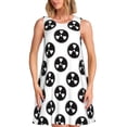 thumbnail image 1 of Fotbe Gear Tools Vestido de Verano sin Mangas para Mujer – Vestido Midi Línea A, Estilo Camiseta Floral, Vestido Playero Casual y Fluido, 1 of 7