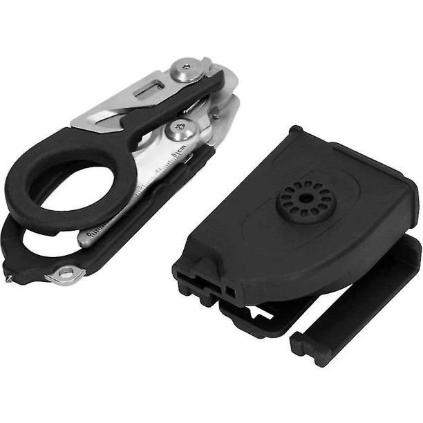 Funda protectora para tijeras de respuesta de emergencia Rojo Verde funda de tijeras plegable para acampar aventuras pesca y senderismo