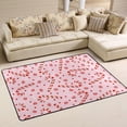 thumbnail image 2 of Dreamtimes Xmas Candy Pattern Non-Slip Area Rug Christmas Sweets Floor Carpet Comfort Floor Mats Decor for Indoor Front Porch,Living Room, Bedroom,Kitchen, 36"x24", 2 of 5