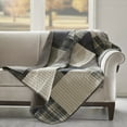 thumbnail image 2 of Woolrich Winter Hills Quilted Throw, Tan - 50x70", 2 of 5