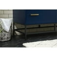 thumbnail image 5 of Elegant Decor Eugene 48" MDF Single Bathroom Vanity with Backsplash - Blue, 5 of 8