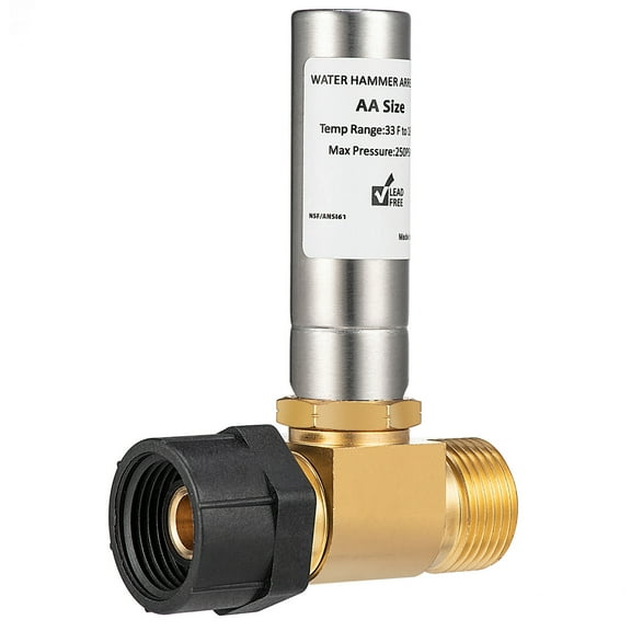 Toilet Water Hammer Arrestors 7/8inch Noise Reducers Against Hammer Device Easy Installation Designs for long terms Use