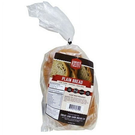 Great Low Carb Bread Company Plain Bread 2 Pack 16 oz Great Low Carb Bread Company Plain Bread 2 Pack 16 oz