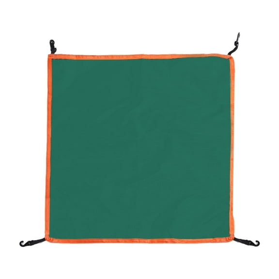 QccHieUs Camping Tent Top Cover Rain Fly Replacement Tarp Supplies Beach Tent Shade Cover Green