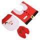 thumbnail image 5 of Adorno navideño para inodoro BuyWeek 3 piezas de Papá Noel, 5 of 14