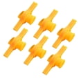 thumbnail image 1 of 6PCS Sealing Clips 6pcs Snack Sealing Clip Food Sealing Milk Powder Clip Plastic Bag Discharge Nozzle Clip Food Bag Sealing Strip Sealing Device Yellow, 1 of 7