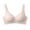 Beige BGL, variant on Bras Women Women‘s Underwear Gathered No Underwire Bras Solid Color Fashion Thin Brassiere Loose Everyday Wear Black L