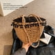 thumbnail image 3 of Bolso de Hombro Tejido de Paja Con Diseño de Borla de Moda, Gran Capacidad, Hecho A Mano para Viajes de Verano en la Playa, 3 of 7