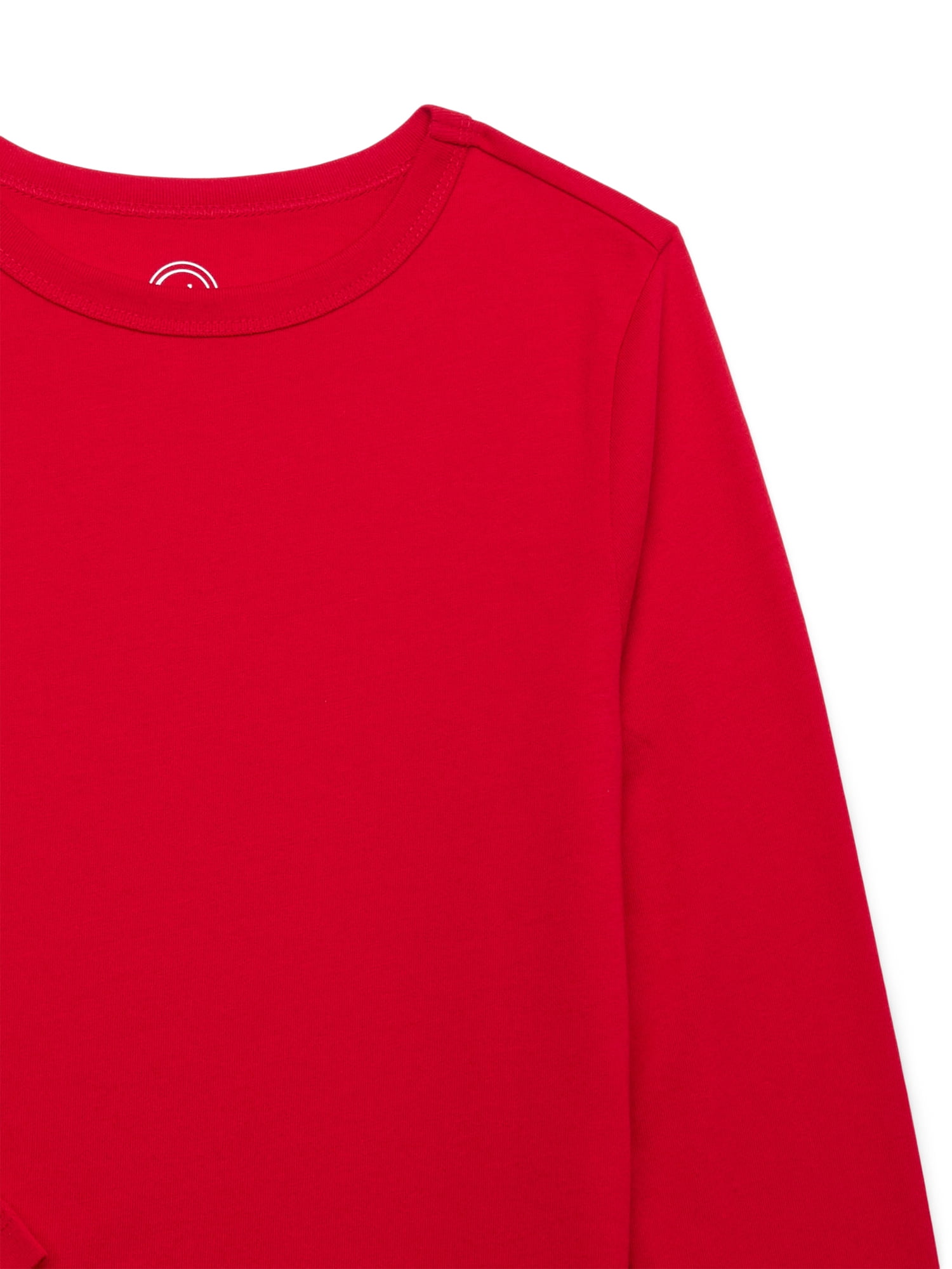Wonder Nation Boys Long Sleeve Kid Tough T-Shirt, Sizes 4-18 & Husky