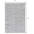 thumbnail image 6 of 7â€™ x 10â€™ Blue Abstract Strokes Area Rug, 6 of 7
