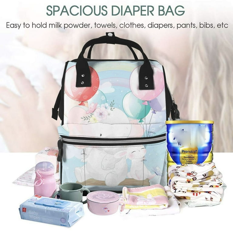 Elephant diaper bag for baby girl hotsell