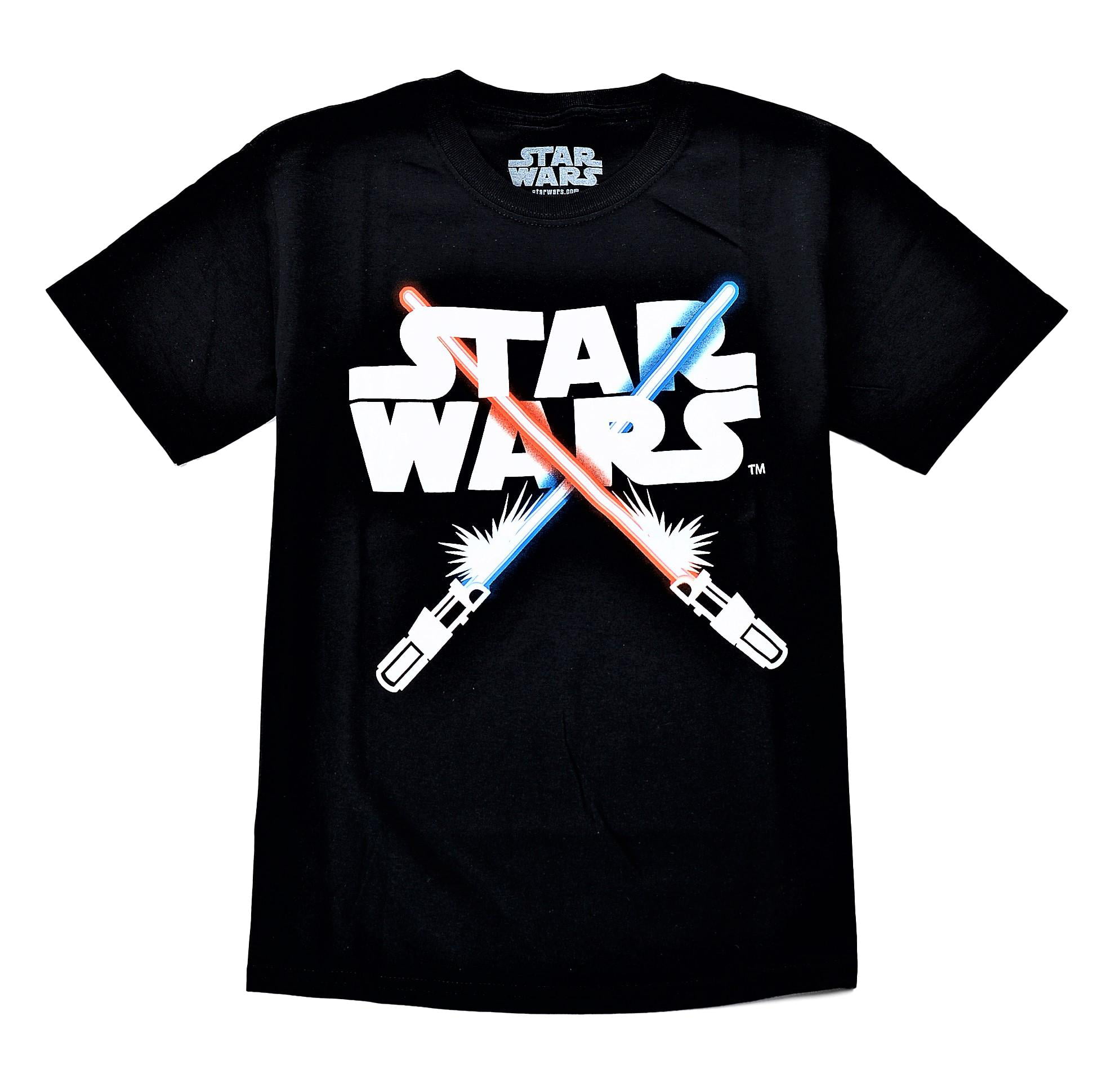 LightSabers Sword Battle Star Wars Boys T-Shirt Long Sleeve 