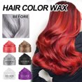 thumbnail image 5 of Temporary Hair Wax 6 Medium Color Hair Wax Hair Mud Natural Color One Time Easy Coloring, 5 of 5