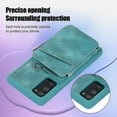 thumbnail image 5 of For Samsung Galaxy S20 Fe Zipper Card Bag Back Cover Phone Case, 5 of 5