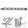thumbnail image 3 of Brazo de extensión de aluminio Brazo de soporte de montaje de extensión Varilla de extensión de poste de metal 220 mm negro jinwen Brazo de barra de extensión, 3 of 8