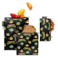 thumbnail image 1 of Bolsas para aperitivos sencillas y modernas Nickelodeon Viacom, reutilizables, paquete de 3, 1 of 5