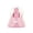 Pink, variant on Kmonabie Glitter Fabric Goose Costume Set, Holiday Cape Hat Outfit for Garden Lawn Statues, Christmas Yard Decorative Accessories with Ruffled Collar, Pink