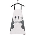 thumbnail image 4 of Professional Waterproof Kitchen Apron with Pockets and Absorbent Coral Fleece - 2 Pack, 4 of 5