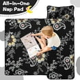 thumbnail image 4 of Pioneer Flower Floral Print Pattern Toddler Nap Mats for Kids Preschool,Sleeping Mat Bag or Kids,Toddler Sleeping Bag,Toddler Nap Mat or Daycare, 4 of 6