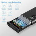 thumbnail image 6 of PD22.5 W Power Bank (USB-TYPE, C Input and Output Port & QC3.0 Compliant) 10000 mAh, Lightweight, Thin, Large Capacity, Rapid Charge, 6 of 6
