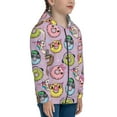 thumbnail image 5 of Rocae Cute Donuts for Zip Up Hoodies for Teen Sweatshirt with Hood-Small, 5 of 6