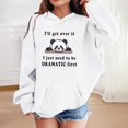 thumbnail image 2 of NordicNest Girls Long Sleeve Hooded Sweatshirt Casual Pullover With Print Soft Lined Jacket Top For Play And Everyday Wear Youth Sizes In Various Cute Designs caps Jacket, 2 of 4