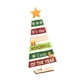 thumbnail image 5 of Adorno para árbol de Navidad, letrero decorativo de madera, chimenea rústica, pintado a mano, para fiesta Estilo C, 5 of 9