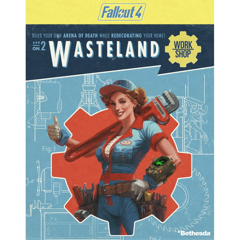 Fallout 4 - Wasteland Workshop DLC, Bethesda, PC, Digital Download, 818858022606 - Walmart.com ...