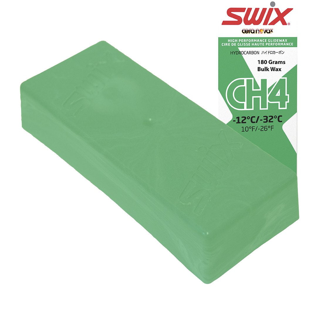 Swix Hydrocarbon Wax: CH4X Green by Swix