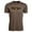 Brown Heather, variant on Adult Male Shield Short Sleeve T-Shirt, Color: Military Heather, Size: L (220-50-MIHL)