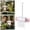 Pink, variant on Ailezt Bird Chew Hangable Candy Shape Paper Chewing Bird Cage Enrichment And Natural Instincts