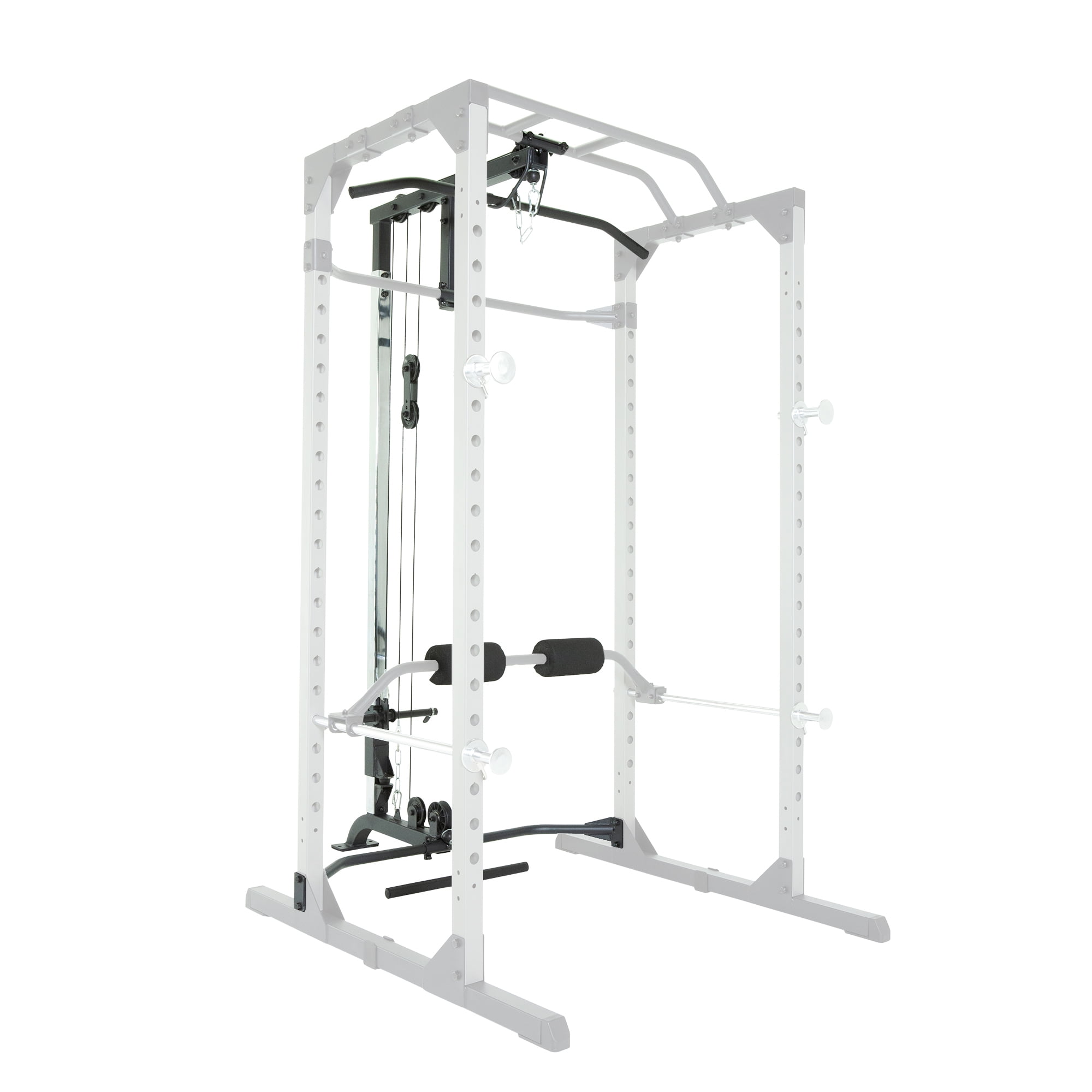 Simple Lat Pulldown Attachment Set with Comfort Workout Clothes