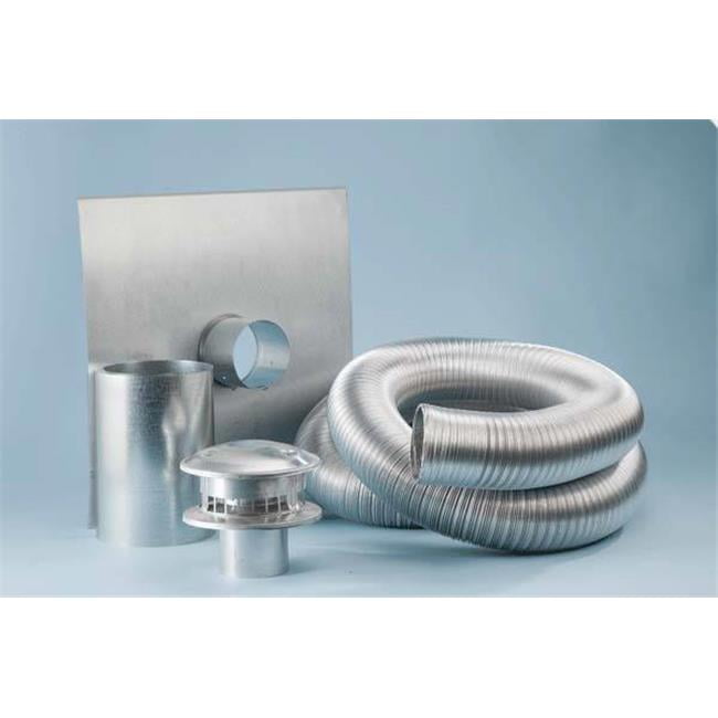 8 in. x 25 ft. Aluminum Chimney Liner Kit