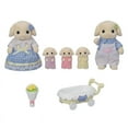thumbnail image 4 of Calico Critters Flora Rabbit Family, Set of 5 Collectible Doll Figures, 4 of 9