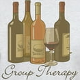 thumbnail image 3 of CafePress - Wine Group Therapy 1 Light T Shirt - Men's Classic Graphic T-Shirt, 3 of 4