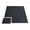 Black & White-12p, variant on RuggedPro 0.56 Inch Thick Gym Floor Mats, 25 Tiles Rubber Top with EVA Foam, 25 x 25 Inch Interlocking Puzzle Flooring, 100 Sq.Ft Coverage with Borders, Black and Blue