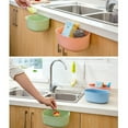 thumbnail image 6 of Hobeauty Kitchen Cabinet Hanging Garbage Waste Bin Trash Storage Container Trash Can Basket Holder Rubbish Organizer, 8.27 x 7.01 x 3.54", 6 of 8