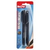 Max Pen UltraMark Permanent Marker, Bullet Tip, Black, 2pk